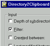Directory2Clipboard Screen shot
